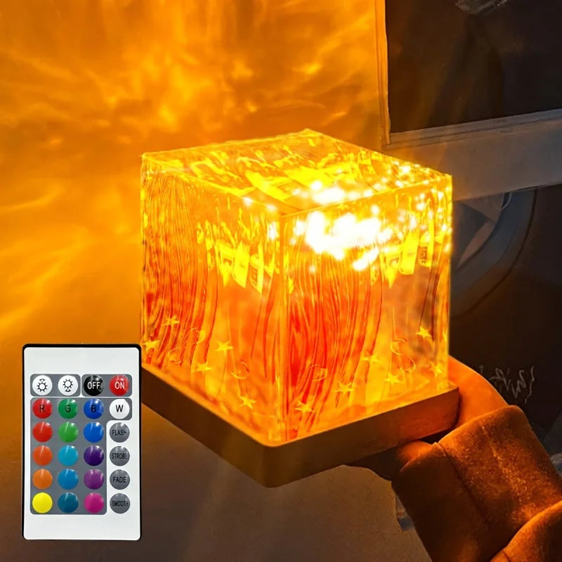 Lampa z Falami Wodnymi